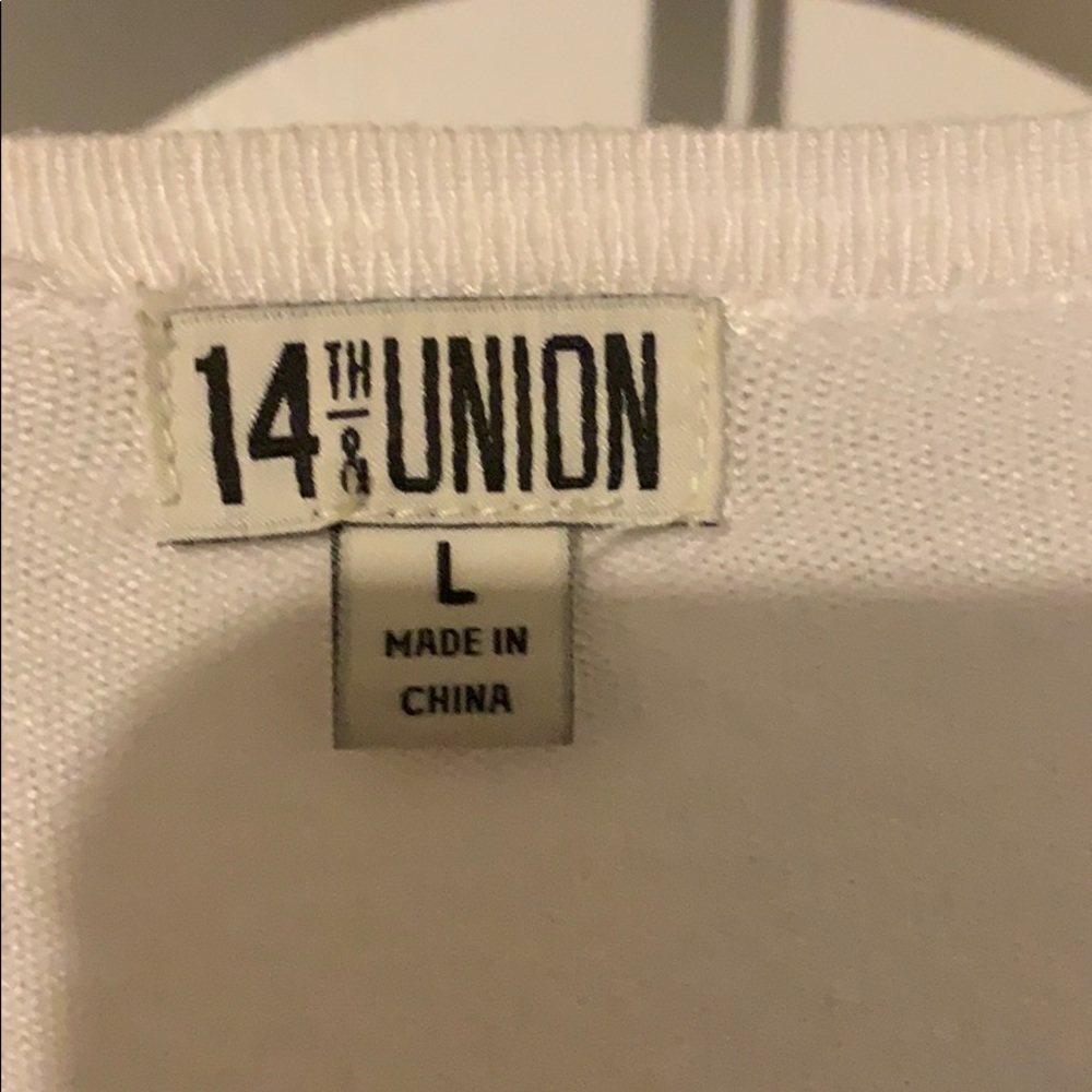 White basic cardigan - Picture 2 of 3